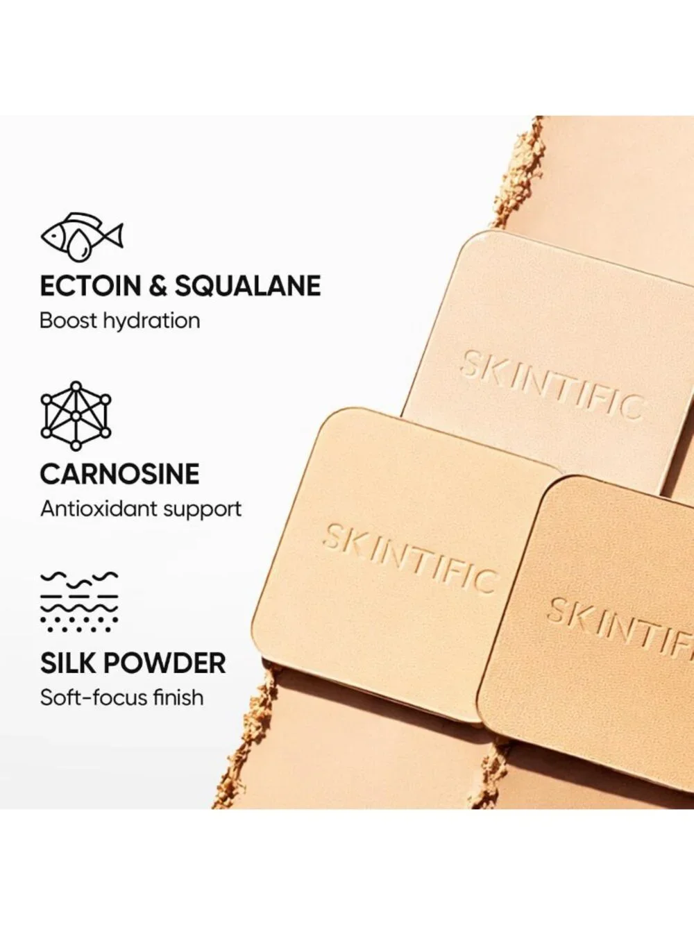 Ultra Cover Powder Foundation for Oily Skin - Lightweight, Matte Finish, 00